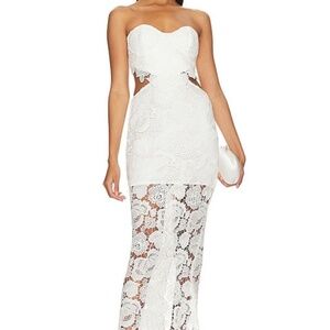 ROCOCO SAND Maxi Dress in White